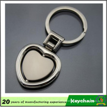 Custom Logo Heart Spinning Key Chain